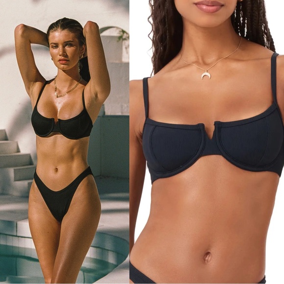 l*space Other - L*space Hunter Underwire Bikini Top Black DD cup